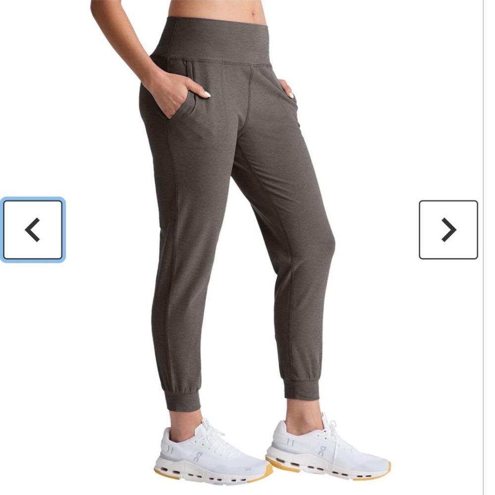 Beyond Yoga Spacedye Midi‎ Jogger Pants Gray 3X Plus Size Lounge Activewear